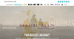 Desktop Screenshot of maggiemcclure.com